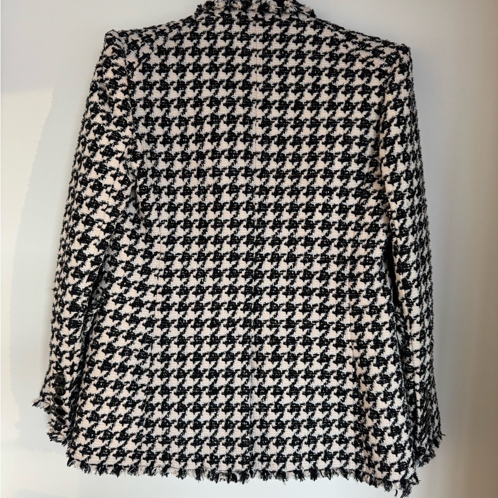 Veronica Beard Black and Cream Textured Blazer and Mini Skirt set - Picture 12 of 12